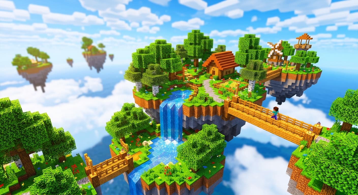 SkyFactory — превью сервера